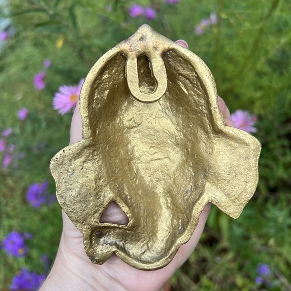 Beautiful Lord Ganesha Face Statue Wall Hanging Christmas Gift Home Decor Art - Picture 11 of 13